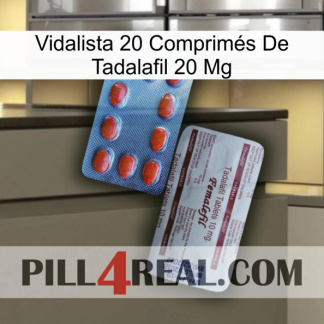 Vidalista 20 Comprimés De Tadalafil 20 Mg 36